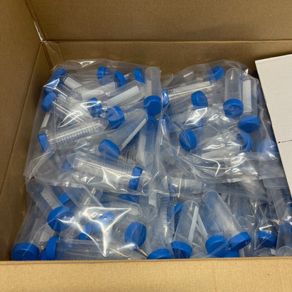 Centrifuge Tubes 50ML Sterile, w/Screw Cap