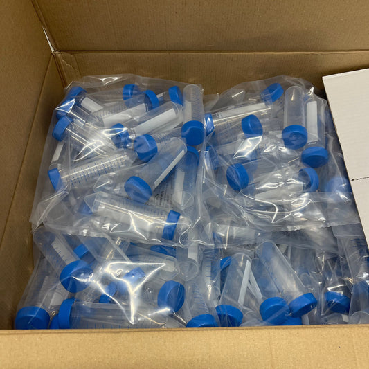 Centrifuge Tubes 50ML Sterile, w/Screw Cap